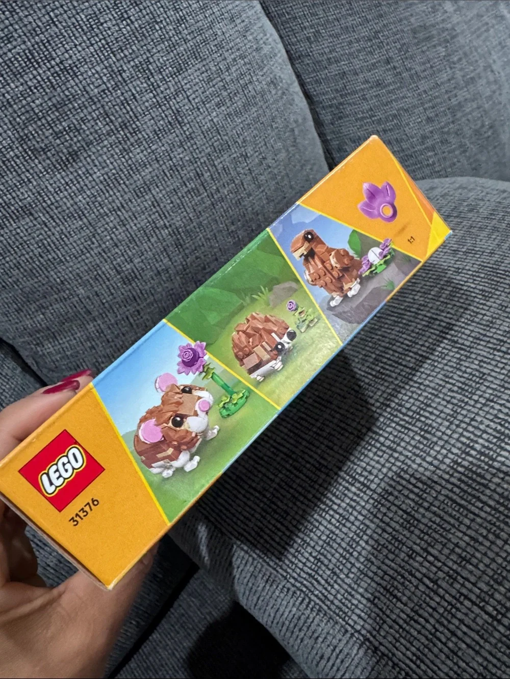 💛LEGO Creator 3 in 1 Cute Hamster with a Flower Building Toy for Girls & Boys